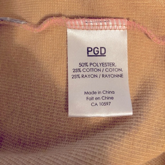 PGD by Plenty Women’s Tan Ribbed Tank Top Size Small - Picture 4 of 4